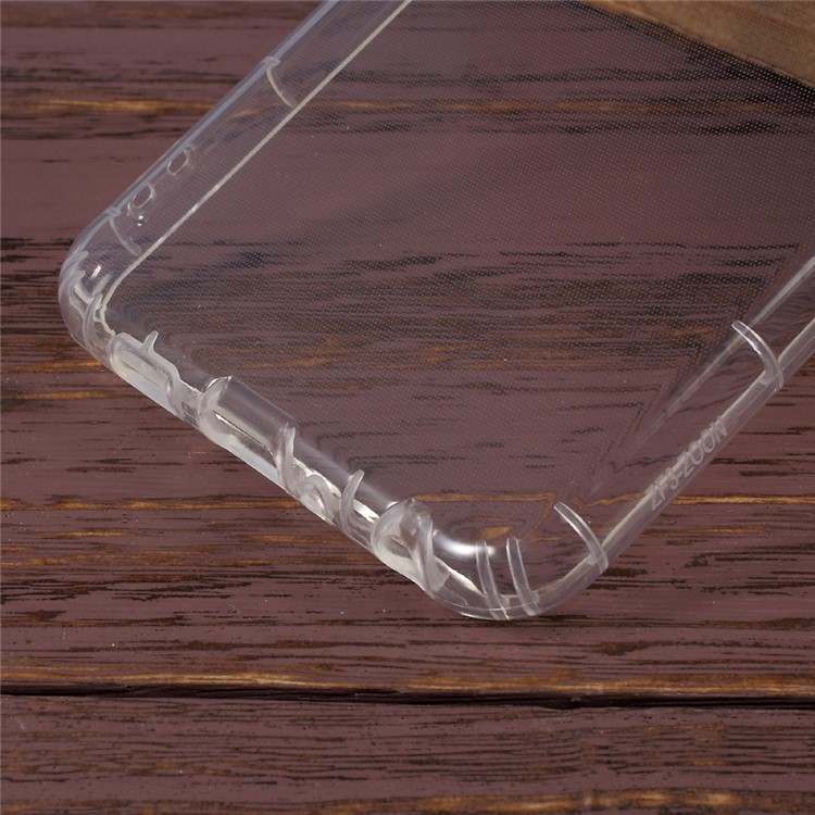 Drop-proof Thickened Clear TPU Phone Case for Asus Zenfone 3 Zoom ZE553KL-3