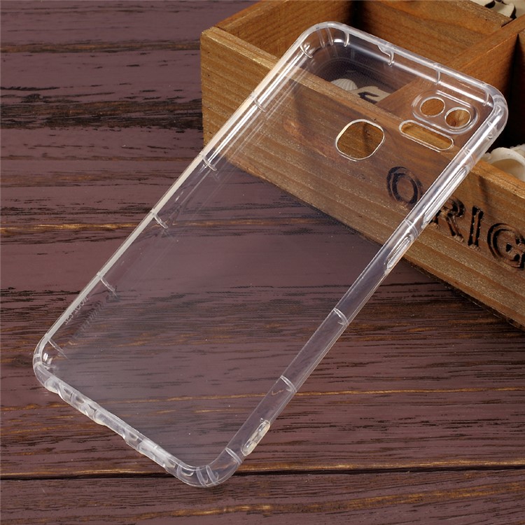 Drop-proof Thickened Clear TPU Phone Case for Asus Zenfone 3 Zoom ZE553KL-5