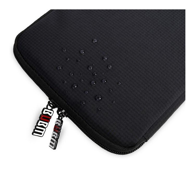 BUBM Multi-function Carrying Bag for Hard Disk/U Disk/Headphone/Cable/Charger - L Size / Black-4