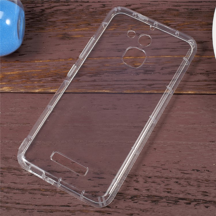 Drop-proof Thickened Clear TPU Phone Case for Asus Zenfone 3 Max ZC520TL-1