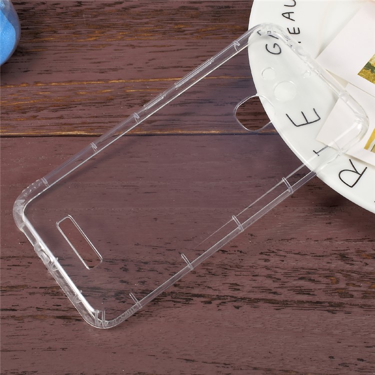 Drop-proof Thickened Clear TPU Phone Case for Asus Zenfone 3 Max ZC520TL-2