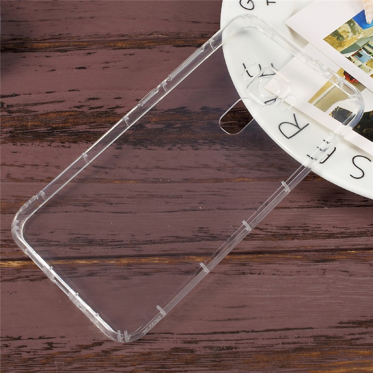 Drop-proof Thickened Clear TPU Phone Case for Asus Zenfone 3 ZE552KL-1