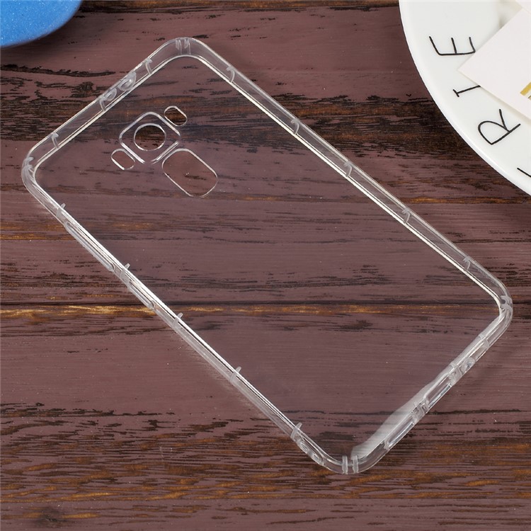 Drop-proof Thickened Clear TPU Phone Case for Asus Zenfone 3 ZE552KL-2