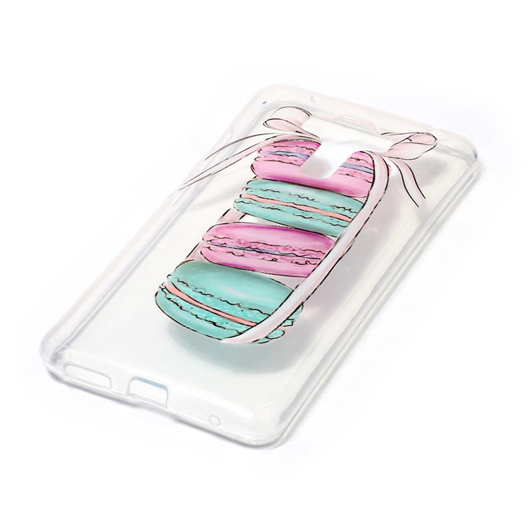 IMD Printing Pattern TPU Clear Cover for Asus Zenfone 3 Laser ZC551KL - Macarons-2