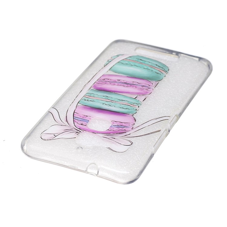 Clear TPU IMD Pattern Back Case for Asus Zenfone 3 Max ZC520TL - Macarons-3