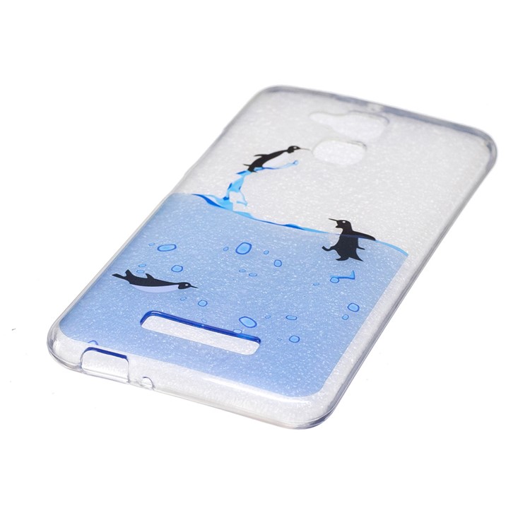 IMD Pattern TPU Protection Case for Asus Zenfone 3 Max ZC520TL - Penguins-2