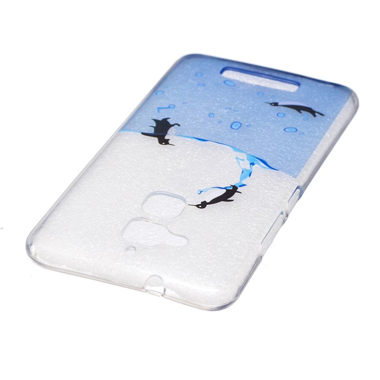 IMD Pattern TPU Protection Case for Asus Zenfone 3 Max ZC520TL - Penguins-3