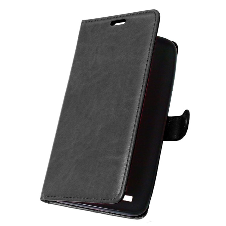 Anti-scratch Leather Wallet Phone Case for Asus Zenfone 2 ZE550ML ZE551ML - Black-7