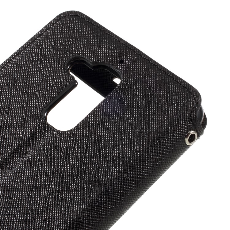 ROAR KOREA View Window Leather Flip Case for Asus Zenfone 3 Max ZC520TL - Black-8
