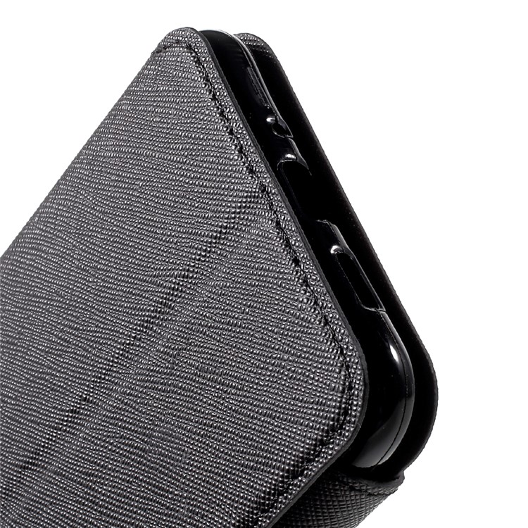 ROAR KOREA Diary View Leather Stand Phone Shell for Asus Zenfone 3 ZE552KL - Black-9