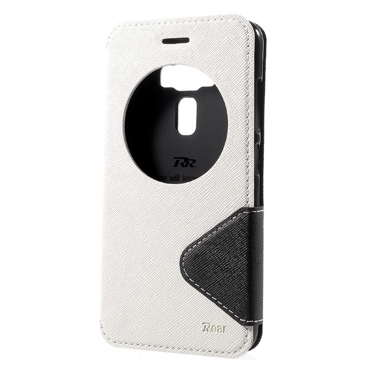 ROAR KOREA Diary View Leather Stand Cover for Asus Zenfone 3 ZE552KL - White-2