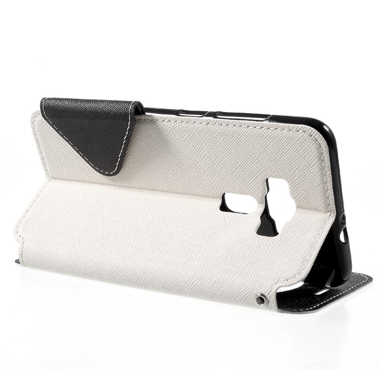 ROAR KOREA Diary View Leather Stand Cover for Asus Zenfone 3 ZE552KL - White-4