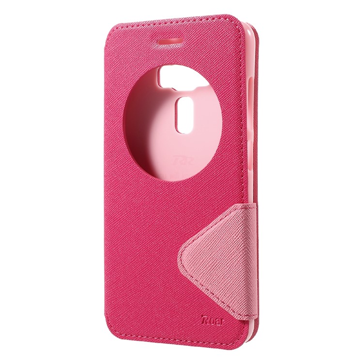 ROAR KOREA Diary View Leather Card Holder Mobile Cover for Asus Zenfone 3 ZE552KL - Rose-2