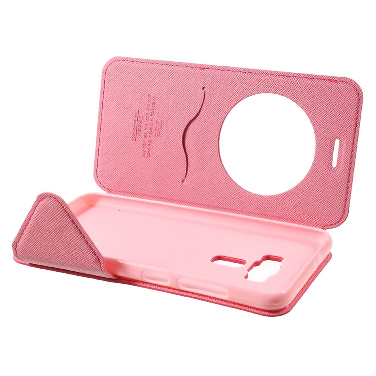 ROAR KOREA Diary View Leather Card Holder Mobile Cover for Asus Zenfone 3 ZE552KL - Rose-6