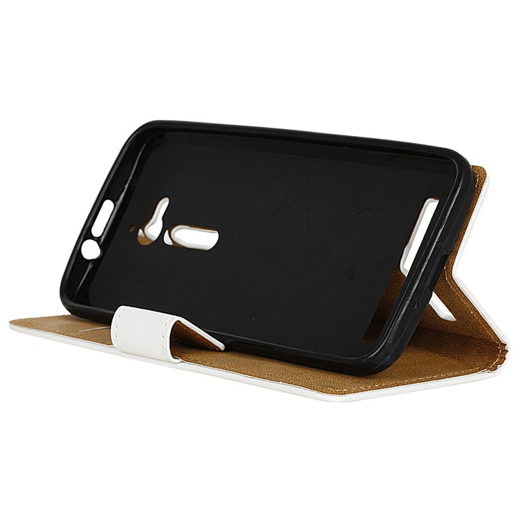 Patterned Leather Stand Phone Casing for Asus Zenfone Go ZB500KL - Personal Love Mail-5