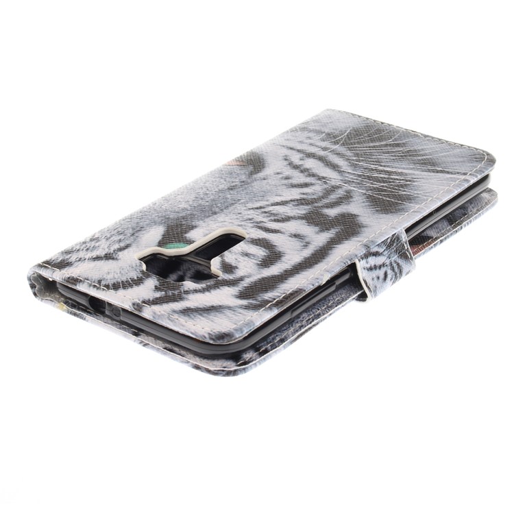 Pattern Printing Wallet Leather Stand Mobile Case for Asus Zenfone 3 ZE520KL - Tiger-5