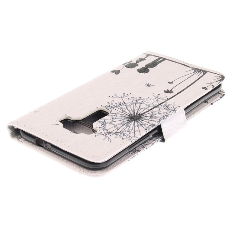 Wallet Leather Patterned Case with Stand for Asus Zenfone 3 ZE520KL - Lovers and Dandelion-5