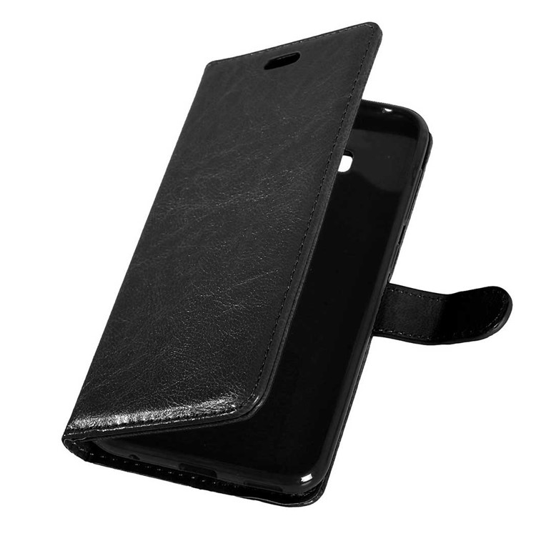 Crazy Horse Leather Wallet Case for Asus Zenfone 3 Deluxe ZS570KL - Black-5