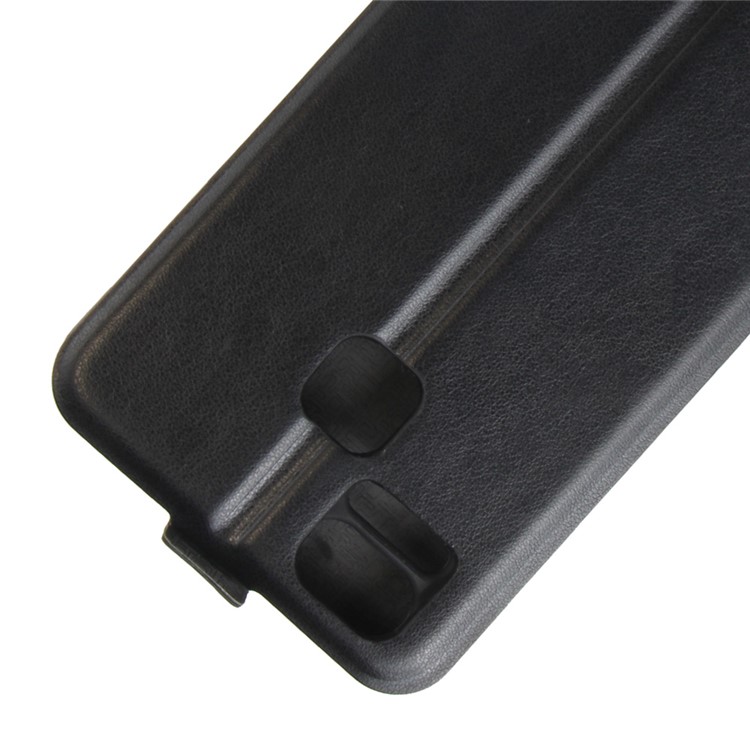 Crazy Horse Leather Vertical Case with ID/Photo Slot for Asus ZenFone 3 Zoom ZE553KL - Black-3