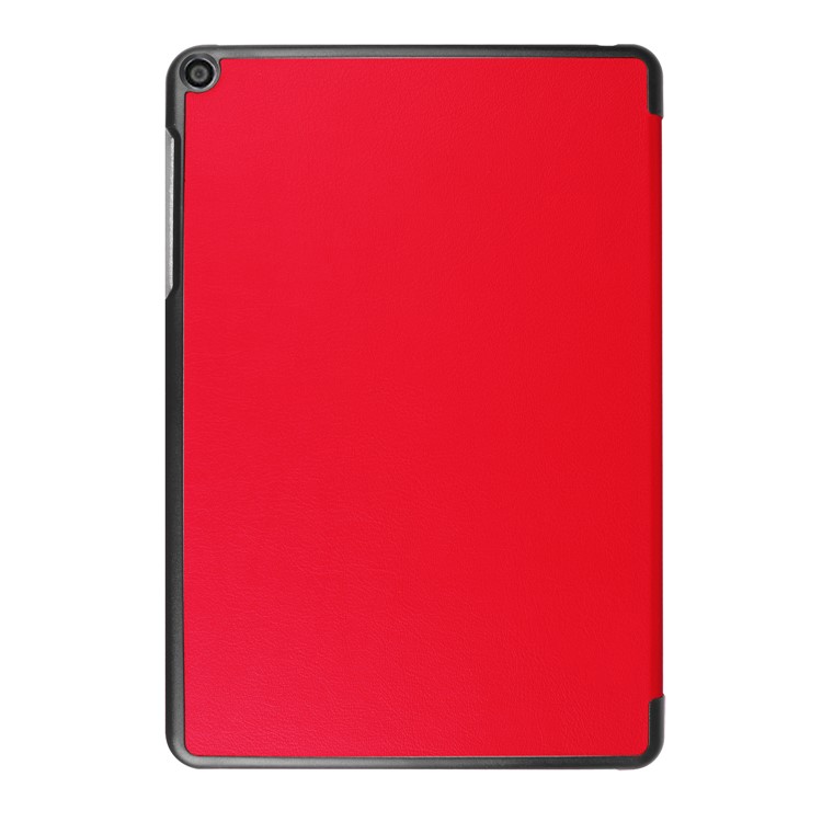 Tri-fold Stand Leather Protection Case for Asus Zenpad Z10 ZT500KL 9.7-inch - Red-5