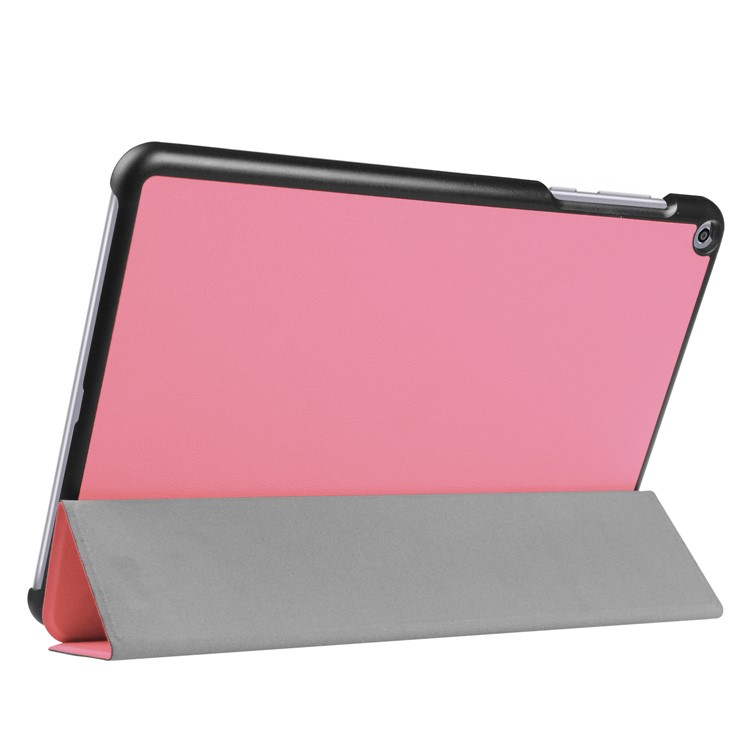 PU Leather Tri-fold Stand Shell Case for Asus Zenpad Z10 ZT500KL 9.7-inch - Pink-3