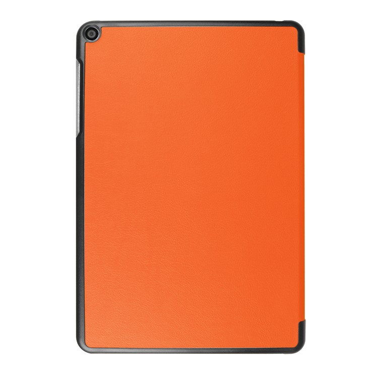 Tri-fold Leather Stand Tablet Case Accessory for Asus Zenpad Z10 ZT500KL 9.7-inch - Orange-5