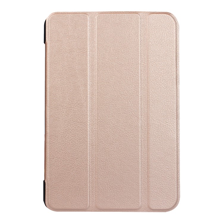 Tri-fold Stand PU Leather Case Cover for Asus Zenpad Z10 ZT500KL 9.7-inch - Gold-6