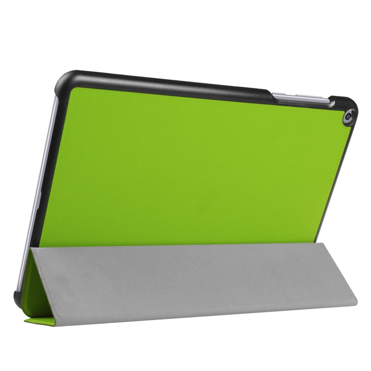 Tri-fold Leather Magnetic Flip Case for Asus Zenpad Z10 ZT500KL 9.7-inch - Green-3