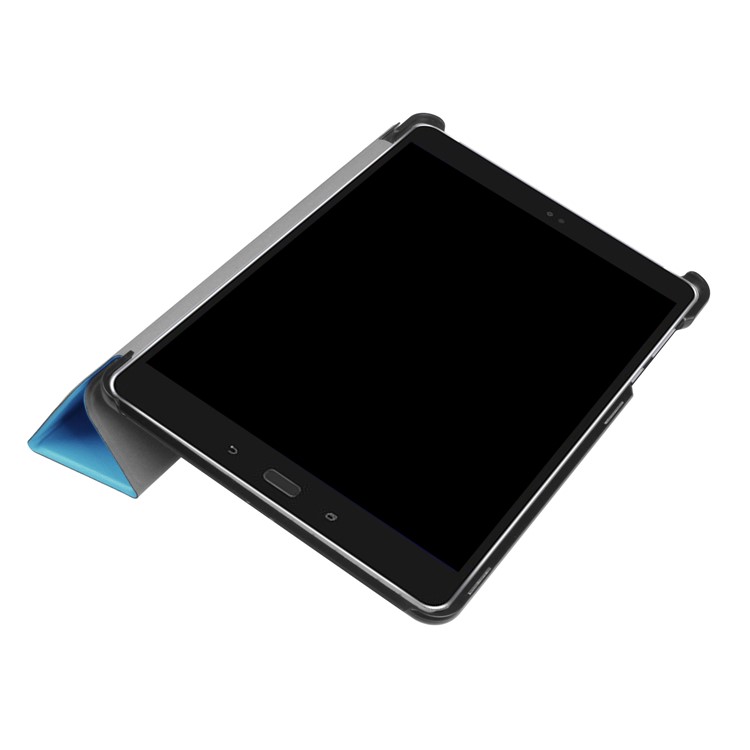 Flip Leather Tri-fold Stand Tablet Case for Asus Zenpad Z10 ZT500KL 9.7-inch - Baby Blue-4