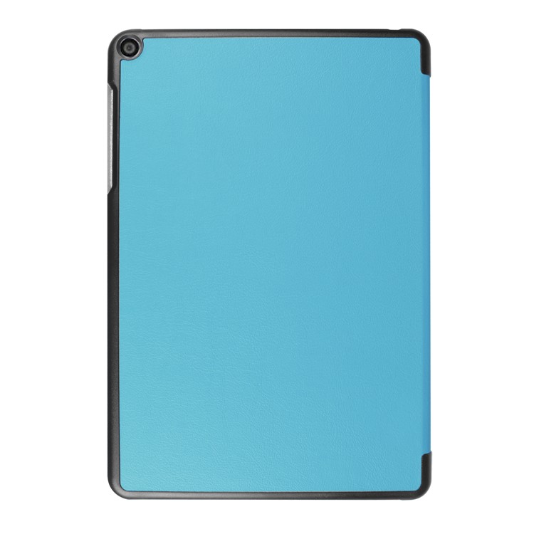 Flip Leather Tri-fold Stand Tablet Case for Asus Zenpad Z10 ZT500KL 9.7-inch - Baby Blue-5