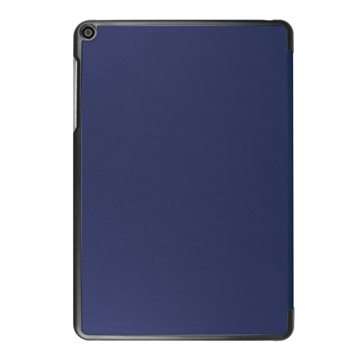 Leather Tri-fold Stand Protective Cover for Asus Zenpad Z10 ZT500KL 9.7-inch - Dark Blue-5