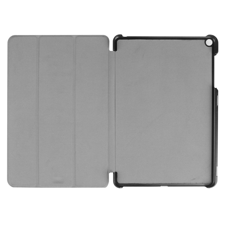 Leather Tri-fold Stand Protective Cover for Asus Zenpad Z10 ZT500KL 9.7-inch - Dark Blue-9