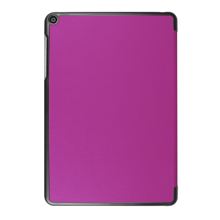 Leather Case Tri-fold Flip Stand Cover for Asus Zenpad Z10 ZT500KL 9.7-inch - Purple-5