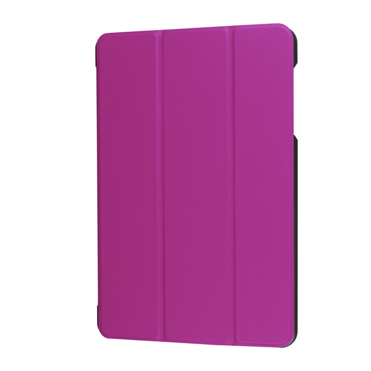 Leather Case Tri-fold Flip Stand Cover for Asus Zenpad Z10 ZT500KL 9.7-inch - Purple-7