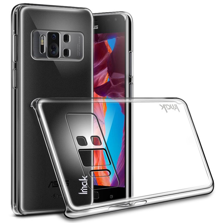 IMAK for Asus Zenfone AR ZS571KL Scratch-proof Crystal Clear Case II PC Mobile Casing-4