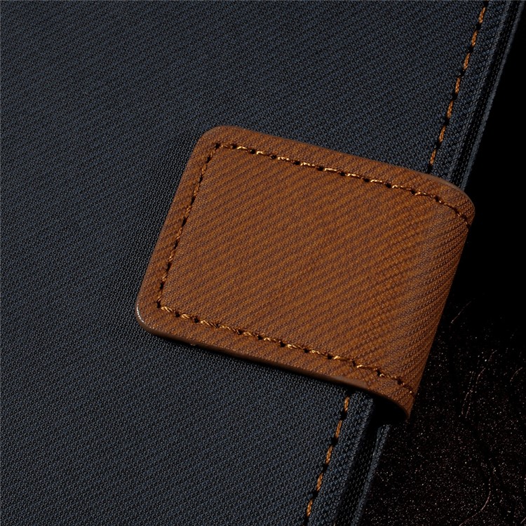 ROAR KOREA for Asus Zenfone 3 ZE520KL Leather Wallet Case Stand Twill Grain - Black-7