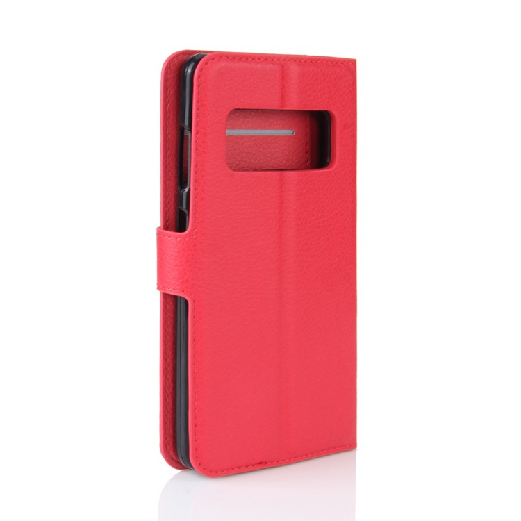 Litchi Skin Wallet Leather Phone Case for Asus Zenfone AR ZS571KL - Red-6