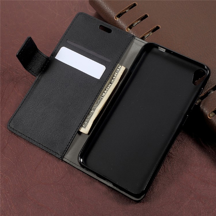 Wallet Leather Stand Case for Asus Zenfone Live ZB501KL - Black-5