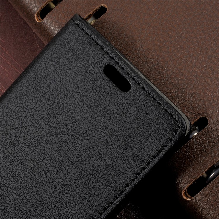 Wallet Leather Stand Case for Asus Zenfone Live ZB501KL - Black-6