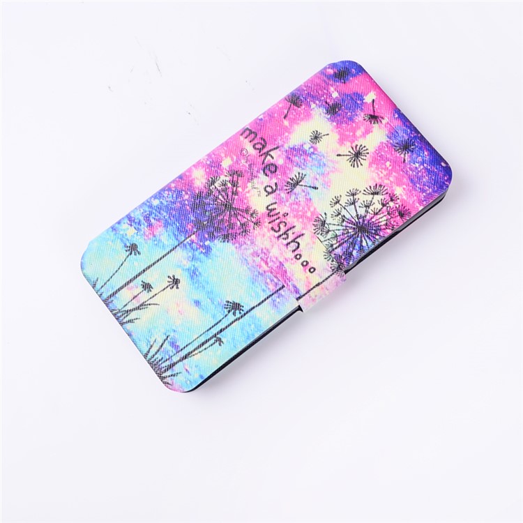 Pattern Printing Leather Stand Case for Asus Zenfone 3 Max ZC520TL - Dandelion and Quote-4