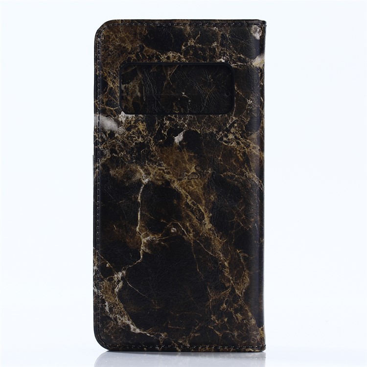 Marble Pattern Wallet Stand Leather Mobile Phone Cover for Asus Zenfone AR ZS571KL - Black-2