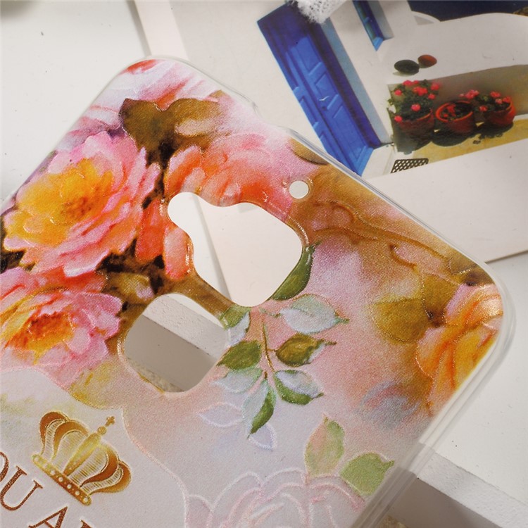 Patterned TPU Embossment Phone Case for Asus Zenfone 3 Max ZC520TL - You Are Beautiful-4