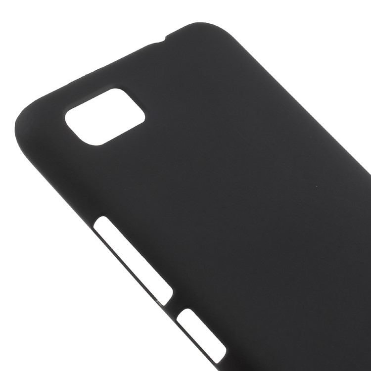 Rubberized Hard PC Case for Asus Zenfone 3s Max ZC521TL - Black-4