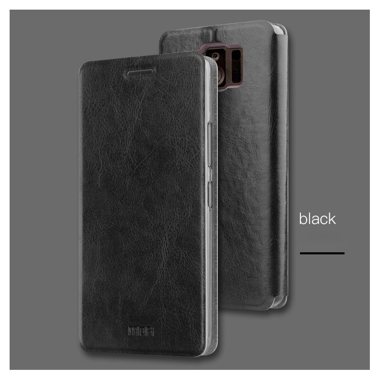 MOFI Rui Series PU Leather Mobile Phone Casing With Stand for Asus Zenfone AR ZS571KL - Black-1