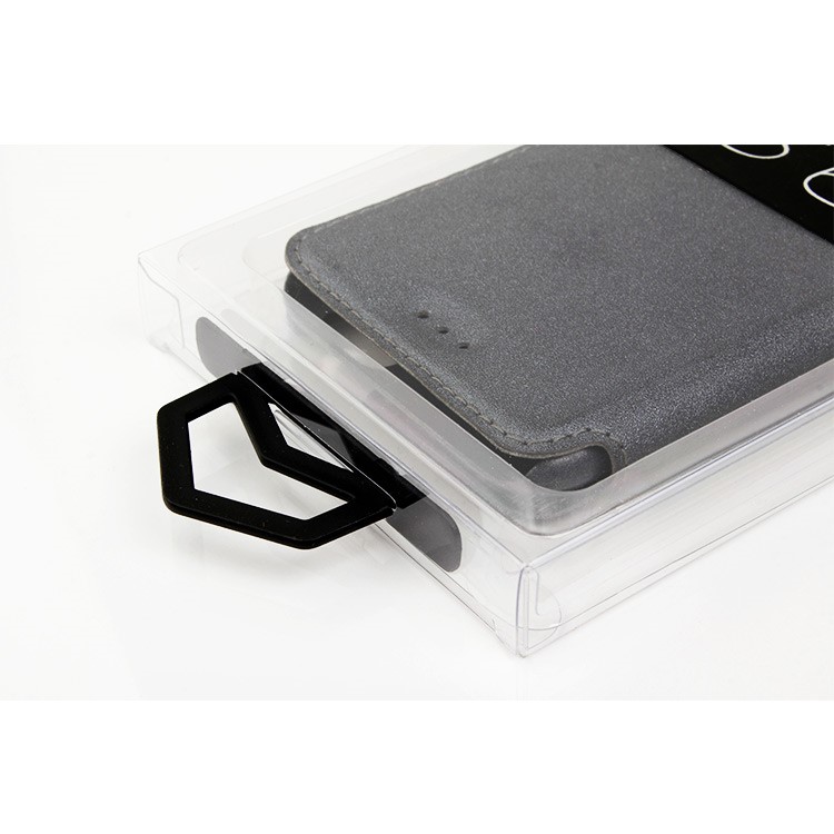50Pcs/Lot KJ-666 PVC Package Packaging Box for iPhone 7 Cases, Size: 166 x 94 x 15.5mm - Black-19