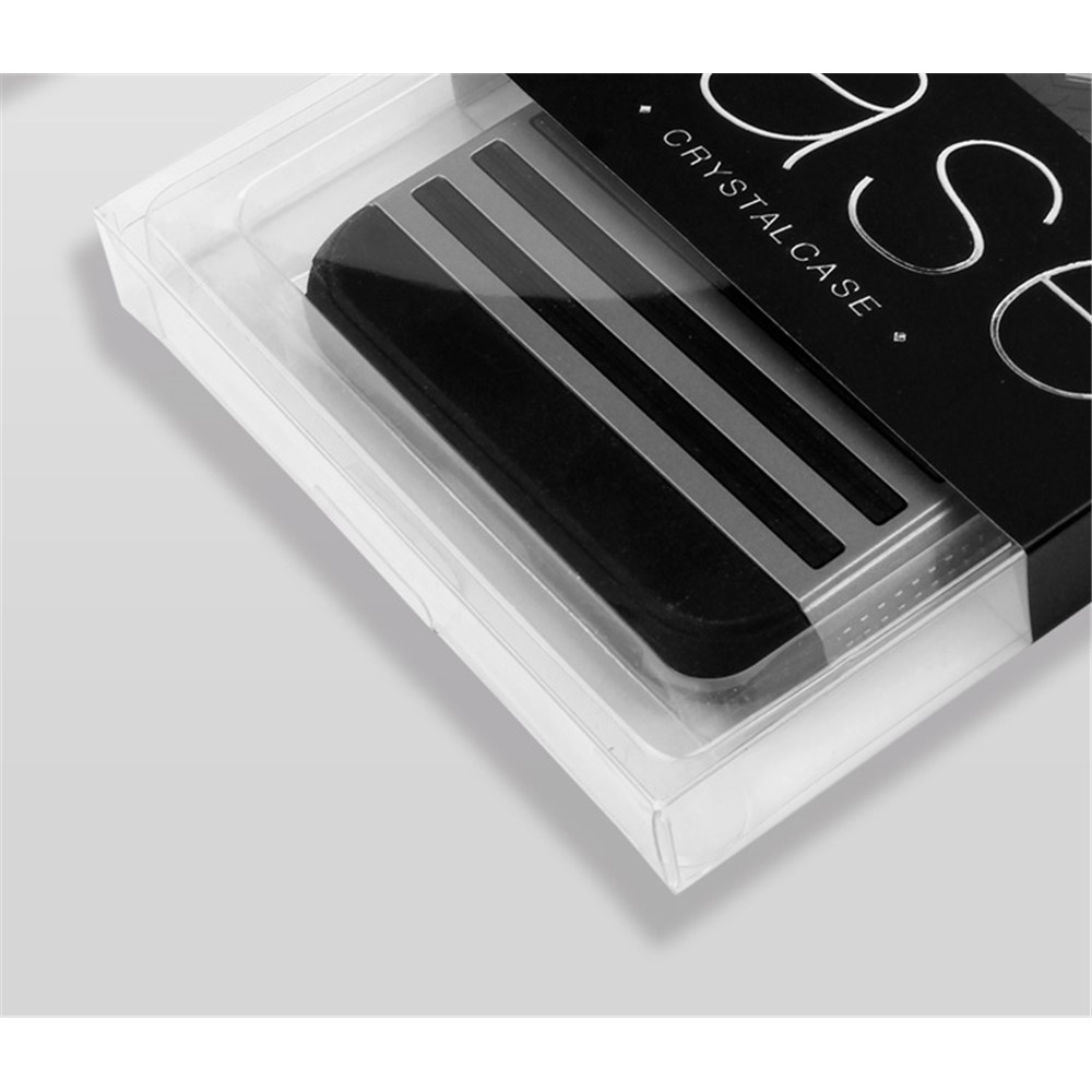 50Pcs/Lot KJ-666 Customizable PVC Package Packaging Box for iPhone 7 Plus Cases, Size: 187 x 105 x 15.5mm - Black-11