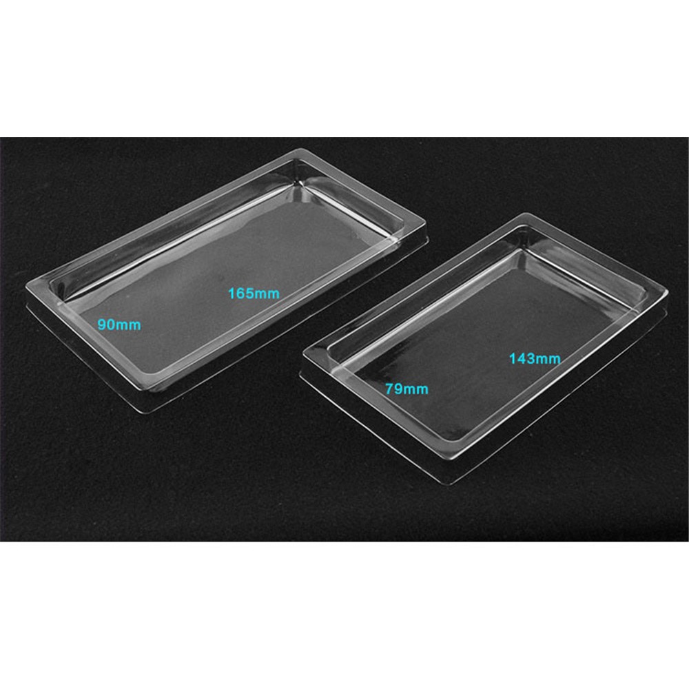 50Pcs/Lot KJ-666 Customizable PVC Package Packaging Box for iPhone 7 Plus Cases, Size: 187 x 105 x 15.5mm - Black-14
