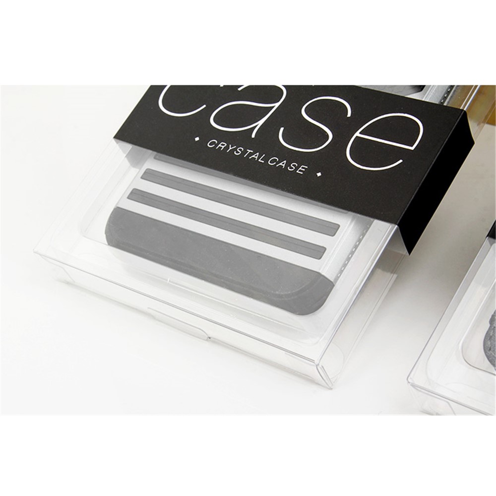 50Pcs/Lot KJ-666 Customizable PVC Package Packaging Box for iPhone 7 Plus Cases, Size: 187 x 105 x 15.5mm - Black-18