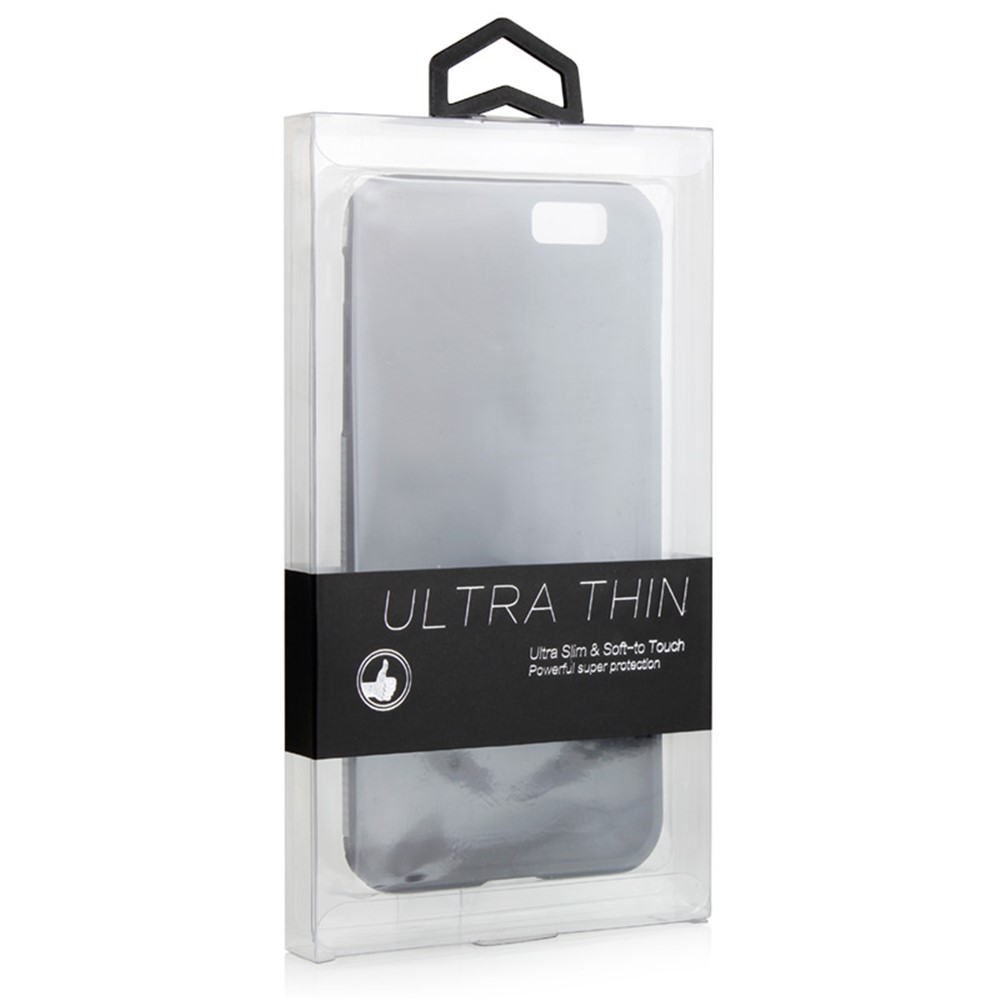 50Pcs/Lot KJ-666 Customizable PVC Package Packaging Box for iPhone 7 Plus Cases, Size: 187 x 105 x 15.5mm - Black-7