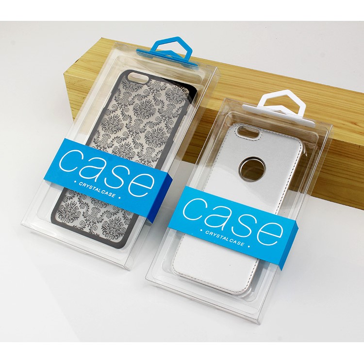 50Pcs/Lot KJ-666 Customizable PVC Package Box for iPhone 7 Plus Cases, Size: 187 x 105 x 15.5mm - Dark Blue-11